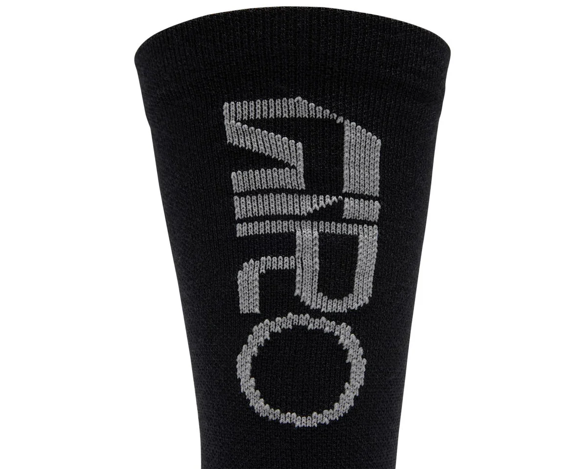 Giro Seasonal Merino Wool Socks (Black/Grey) (M)